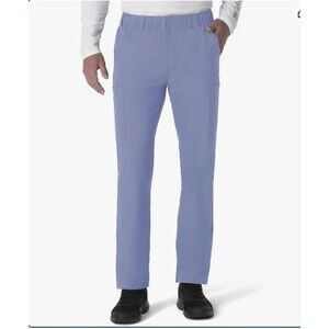 Carhartt Men's Medical Pants Straight Leg Light Blue LARGE Tall 36-38” X 34”